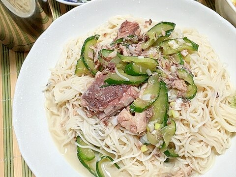サバ缶パッカンしてぐるぐる混ぜるだけそうめん レシピ 作り方 By Johnny Bean 楽天レシピ サバ缶パッカンしてぐるぐる混ぜるだけそうめん レシピ 作り方 By Johnny Bean 楽天レシピ